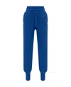 Vivienne Westwood Ocean Orb-embroidered Tapered Trousers In Blue