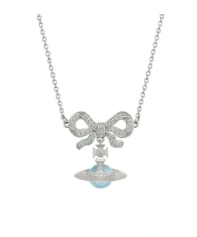 Vivienne Westwood Octavie Choker In Metallic