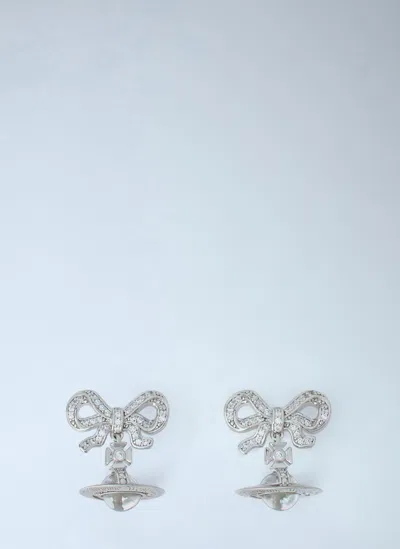 Vivienne Westwood Octavie Earrings In Silver