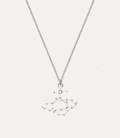 Vivienne Westwood Odetta Pendant Necklace Silver Women