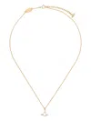 Vivienne Westwood Ofelia Orb-pendant Necklace In Gold