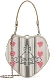 Vivienne Westwood Off-white Belle Heart Frame Bag In C301 Multicolor