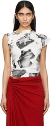 Vivienne Westwood Off-white Hebo T-shirt In A307 Figurine