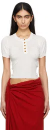 Vivienne Westwood Lightweight Semi-sheer Top In A401 White