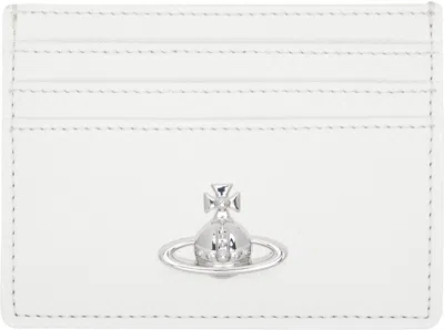 Vivienne Westwood Off-white Flat Card Holder