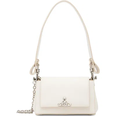 Vivienne Westwood Off-white Hazel Small Hand Bag