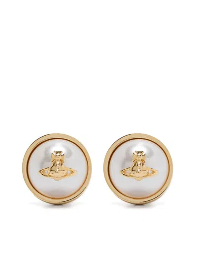 Vivienne Westwood Olga Earrings In Gold