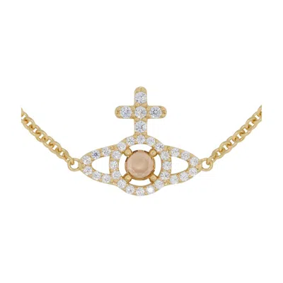 Vivienne Westwood Olympia Bracelet In White