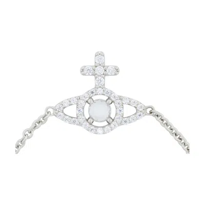 Vivienne Westwood Olympia Bracelet In Metallic