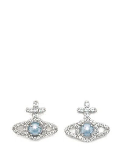 Vivienne Westwood Olympia Earrings In Pink