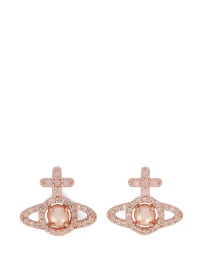 Vivienne Westwood Olympia Earrings In Gold