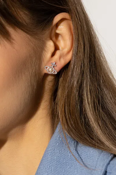 Vivienne Westwood ‘olympia' Earrings In Metallic