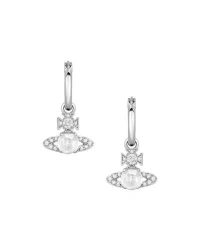 Vivienne Westwood Ondina Hoop Earrings In Metallic