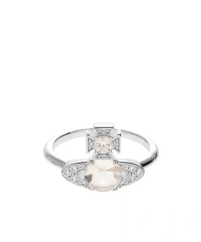 Vivienne Westwood Ondina Ring In Metallic