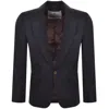 Vivienne Westwood One Button Jacket Navy In Navy