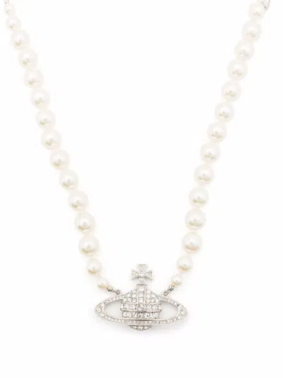 Vivienne Westwood One Row Pearl Choker