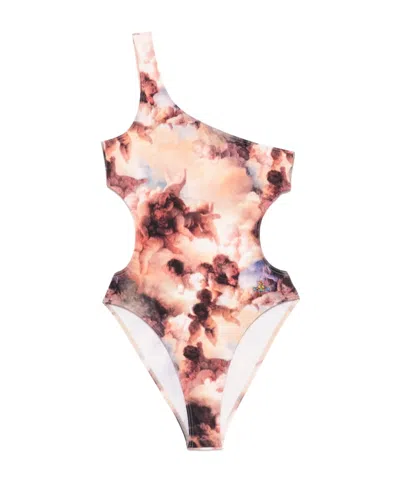 VIVIENNE WESTWOOD ONE SHOULDER SWIMSUIT