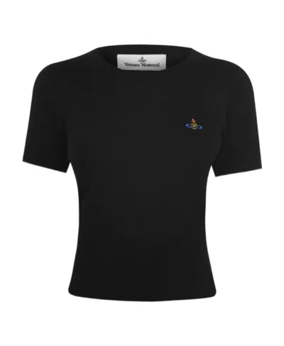 Vivienne Westwood Open-necked Black Shirt