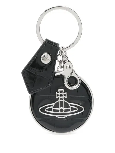 VIVIENNE WESTWOOD ORB-APPLIQUÉ KEYRING