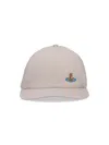 Vivienne Westwood Orb Baseball Cap In Beige