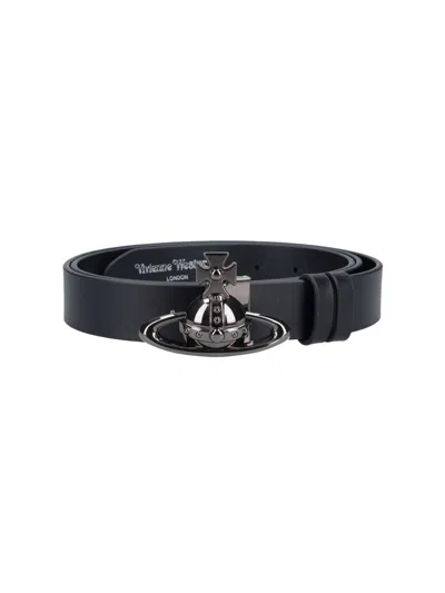 Vivienne Westwood "orb" Belt In Pattern
