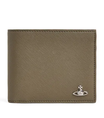Vivienne Westwood Orb Billfold Wallet In Brown