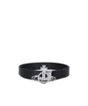 Vivienne Westwood 'line Orb' Belt In Black
