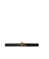 Vivienne Westwood Orb Buckle Belt In Brown