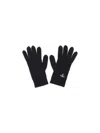 Vivienne Westwood Ribbed Cuff Gloves For Stylish Hands In Black