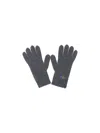 Vivienne Westwood Sleek Grey Gloves With Fitted Silhouette In Gray