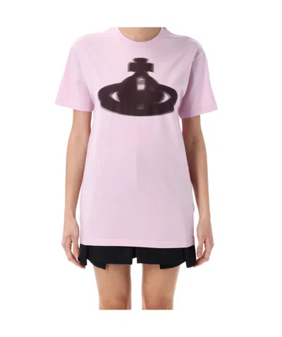 VIVIENNE WESTWOOD VIVIENNE WESTWOOD ORB CLASSIC CREWNECK T-SHIRT