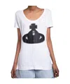 Shop Vivienne Westwood Orb Classic T-shirt In White