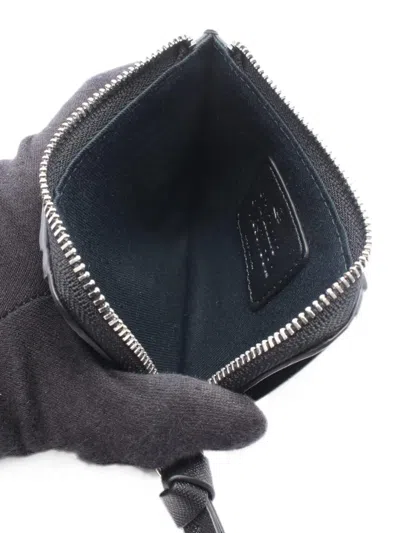 Pre-owned Vivienne Westwood Orb Coin Purse In Black