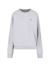 Vivienne Westwood Orb-embellished Crew Neck Sweatshirt In Gray