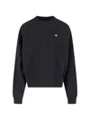 Vivienne Westwood Athletic Logo-embroidered Organic Cotton-jersey Sweatshirt In Black