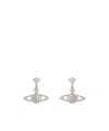 Vivienne Westwood Orb Crystal-embellished Earrings In Yellow