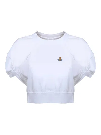 Vivienne Westwood Orb-detail Crop Top In Multi