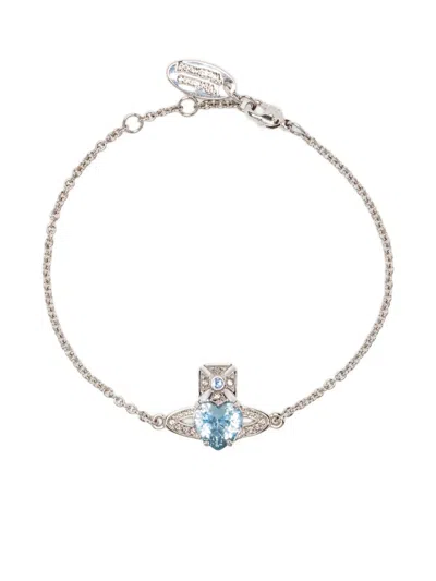 Vivienne Westwood Orb-embellished Bracelet In Metallic
