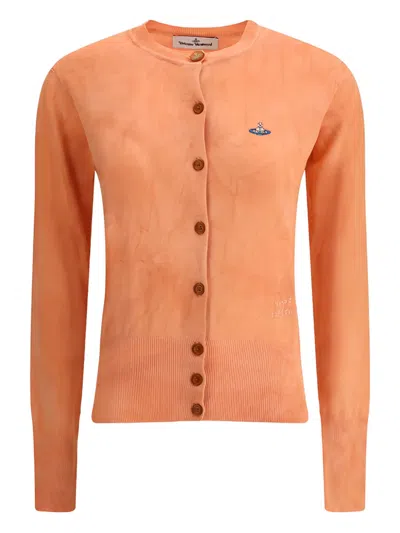 VIVIENNE WESTWOOD ORB-EMBELLISHED CARDIGAN