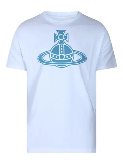 Vivienne Westwood Orb-embellished Cotton T-shirt In White