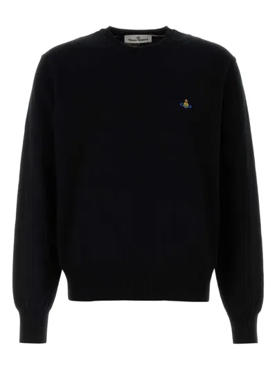 VIVIENNE WESTWOOD ORB-EMBELLISHED SWEATER