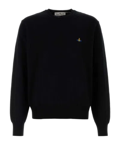 VIVIENNE WESTWOOD ORB-EMBELLISHED SWEATER