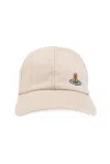 VIVIENNE WESTWOOD VIVIENNE WESTWOOD ORB EMBROIDERED BASEBALL CAP