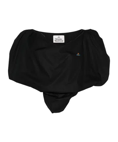 VIVIENNE WESTWOOD ORB-EMBROIDERED BLOUSE