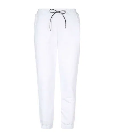 Vivienne Westwood Orb Embroidered Drawstring Track Pants In White