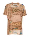 Vivienne Westwood Crew Neck Graphic Print Regular Fit Top In Nude