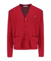 VIVIENNE WESTWOOD ORB-EMBROIDERED CARDIGAN