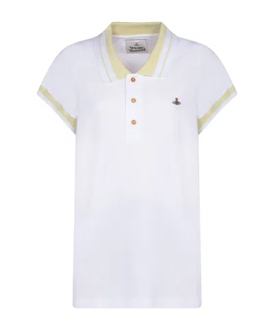 VIVIENNE WESTWOOD VIVIENNE WESTWOOD ORB EMBROIDERED POLO SHIRT