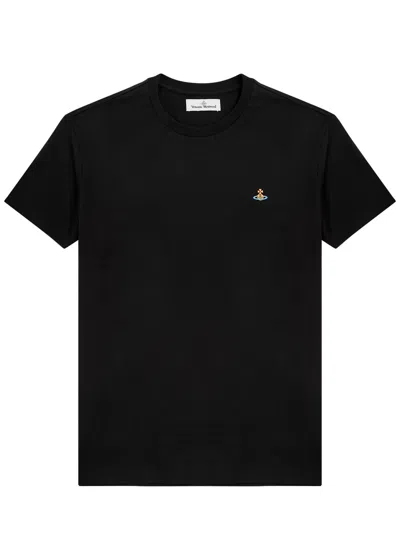 Vivienne Westwood Classic Orb T-shirt In Black