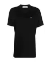 Vivienne Westwood Orb-embroidered T-shirt In Black